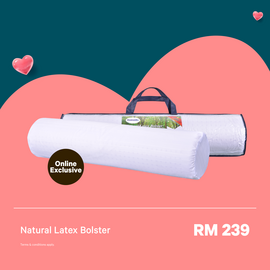 Natural Latex Bolster